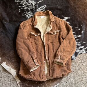 Women’s Corduroy Sherpa-Lined Jacket